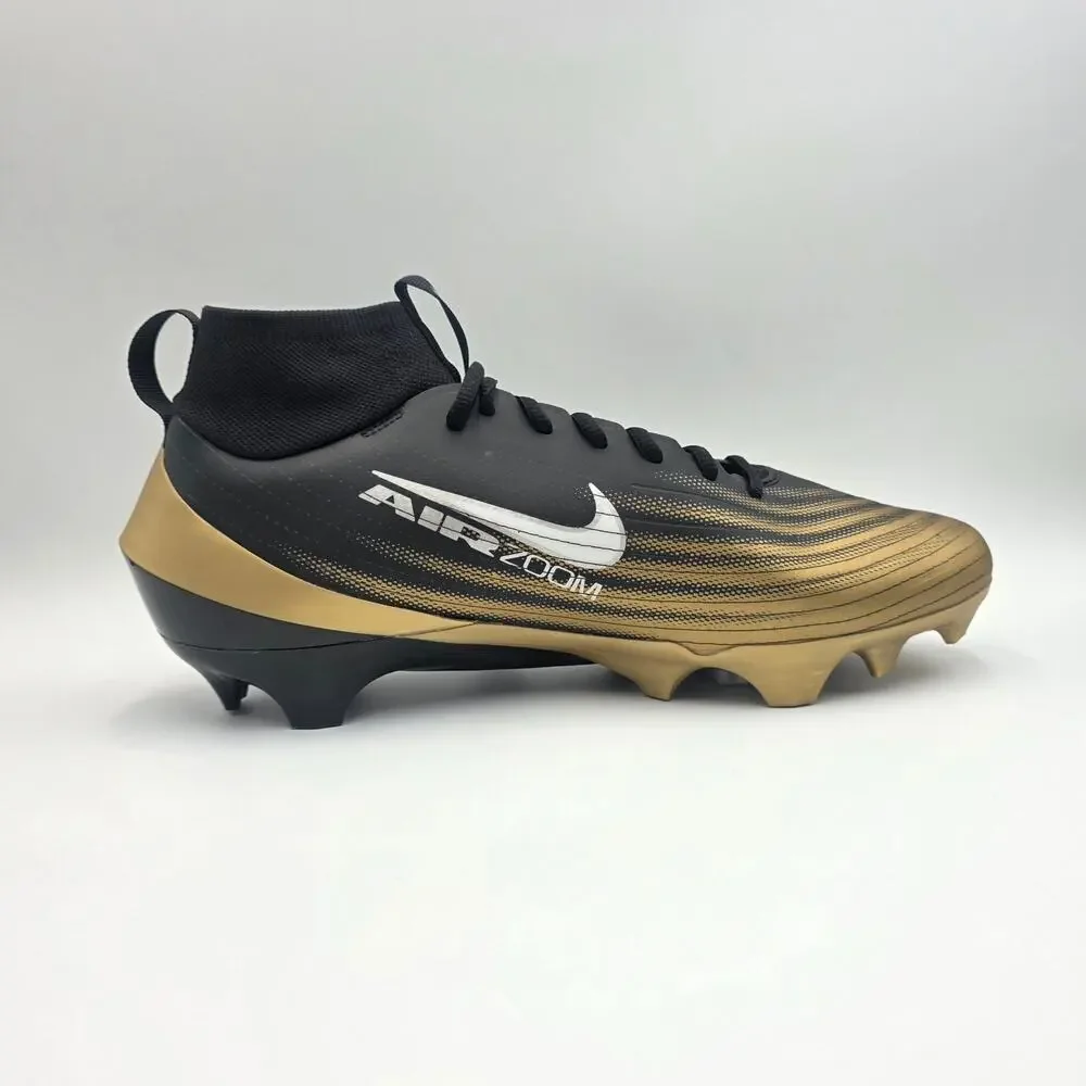 Nike Vapor Pro 1 Men's Size 10.5 Football Cleats FB3298-003 Black Gold New